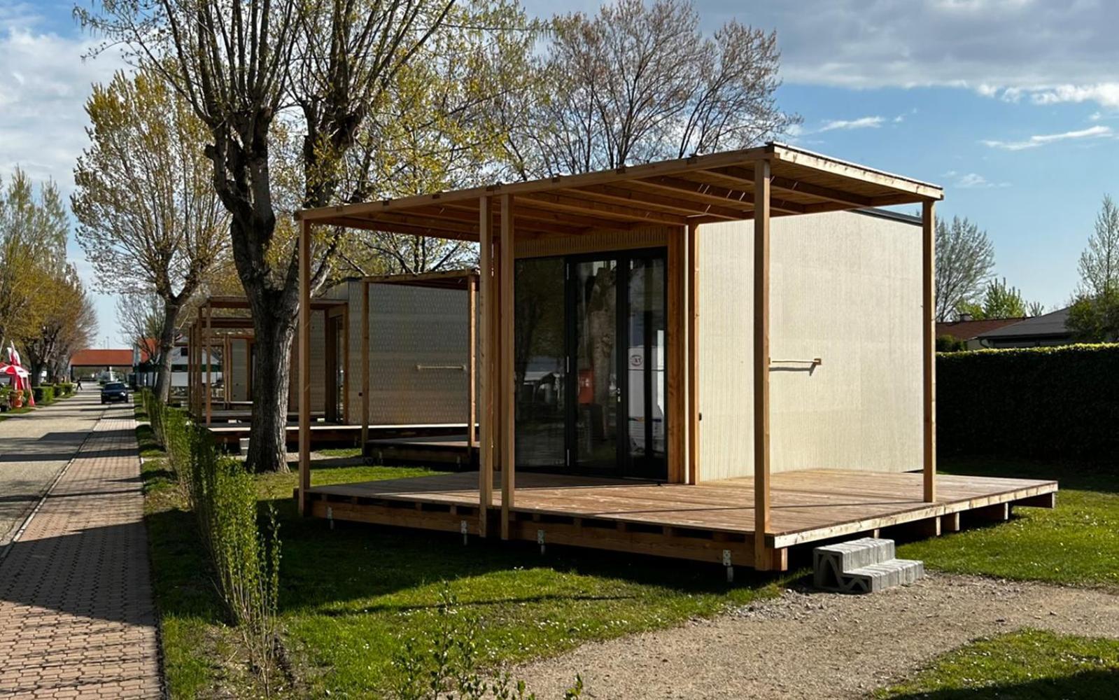 Mobile Homes Direkt Am Strand Des Neusiedler Sees Podersdorf am See Exterior foto