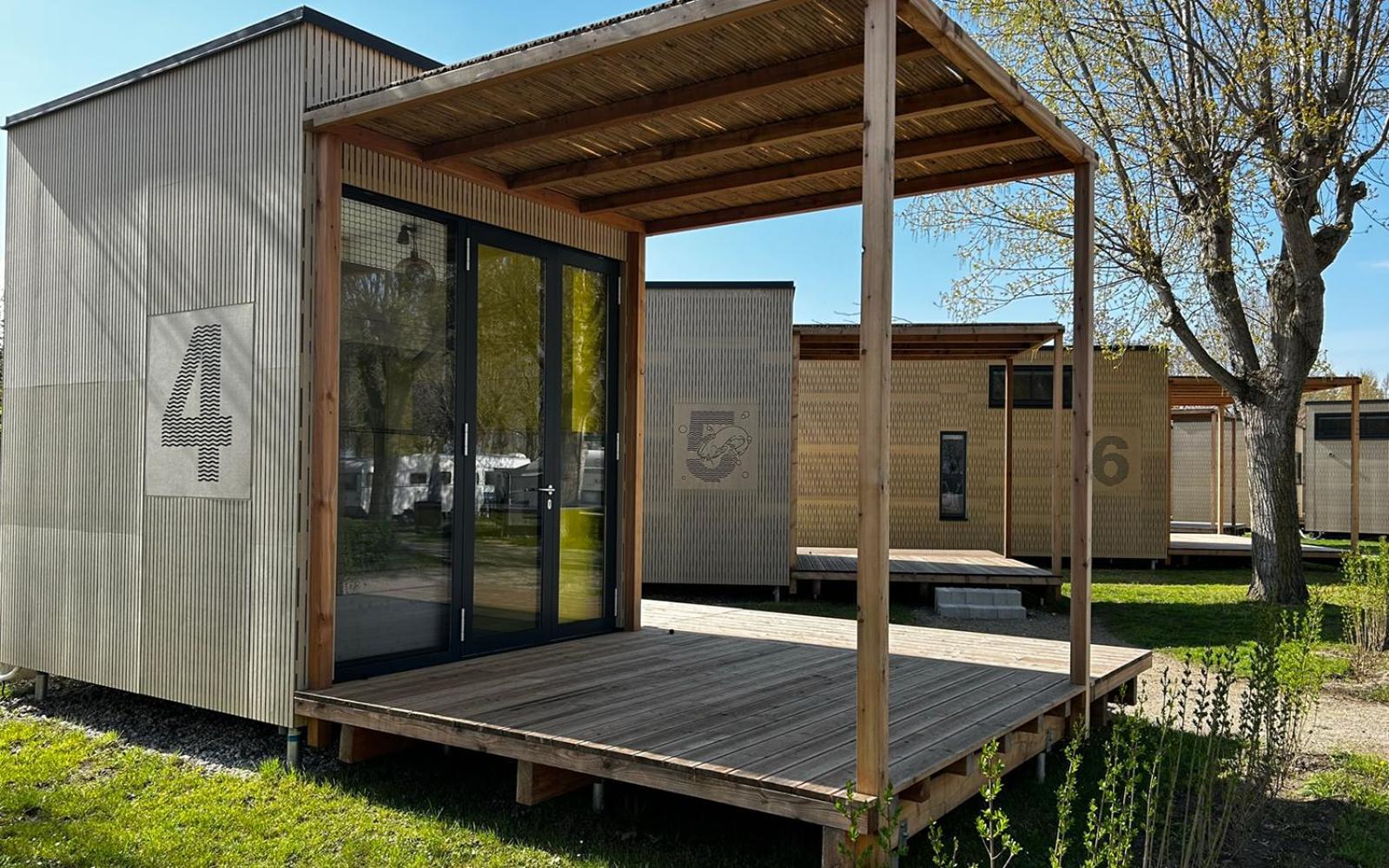Mobile Homes Direkt Am Strand Des Neusiedler Sees Podersdorf am See Exterior foto